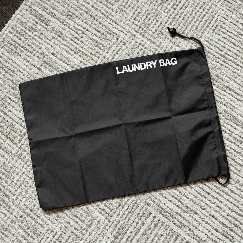 Water Resistant Drawstring Laundry & Storage Bag, Reusable Clothes Bag for Travel, Gym, Sports & Everyday Use