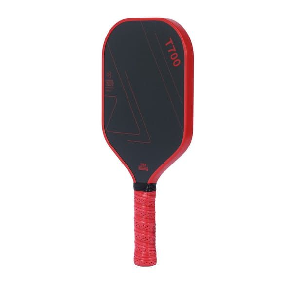 Grey‑Black T700 Carbon Fiber Pickleball Paddle Set, 16mm Textured Matte Surface, Complete Kit with Oxford Carry Bag & Pickleball Balls