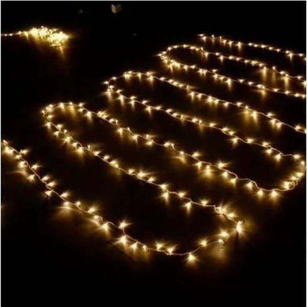 800 LED String Lights with 8 Lighting Modes, Warm White 100M Fairy Lights, Indoor Outdoor Decorative Lights for Garden, Wedding, Carnival & Party