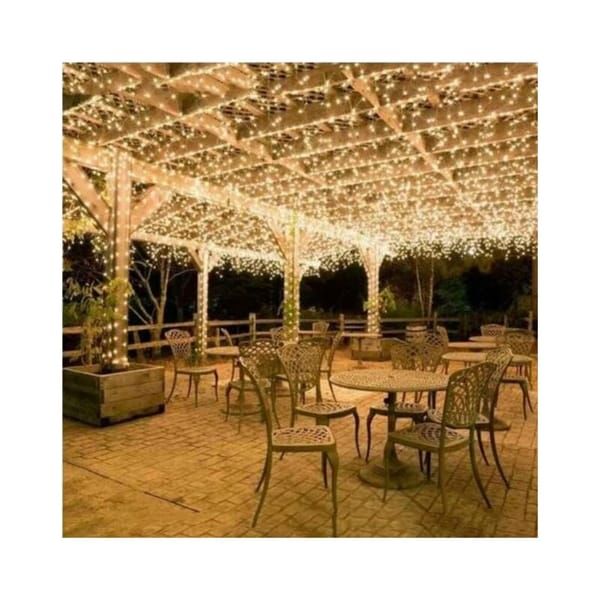 30m fairy lights,300 led string lights,8 lighting modes fairy lights,warm white string lights,outdoor garden decorative lights
