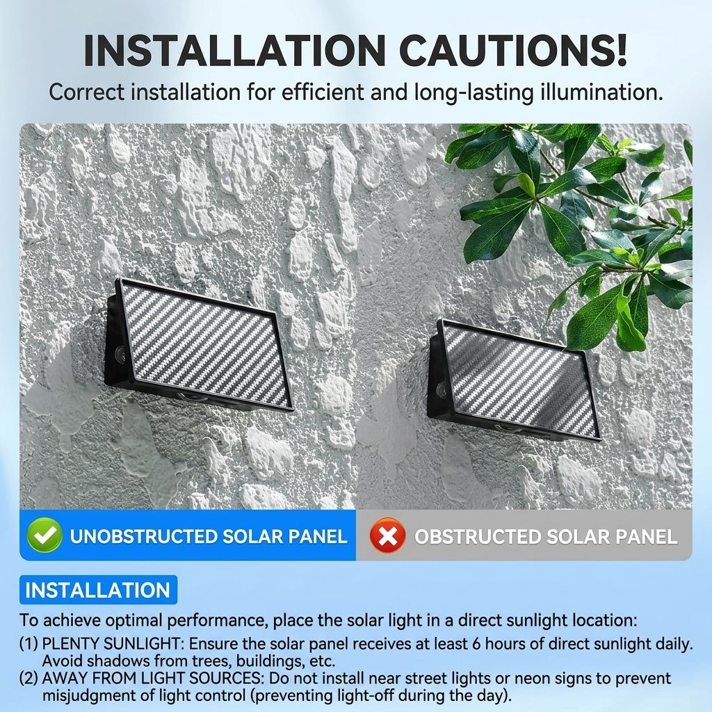 Solar Powered Outdoor Wall Light with Triple-Sided Glow, 5 Lighting Modes, Dusk-to-Dawn Auto On/Off, Weatherproof LED Accent Lamp for Patio, Fence, Staircase, and Garden Wall Decor (8PCS, Warm White)