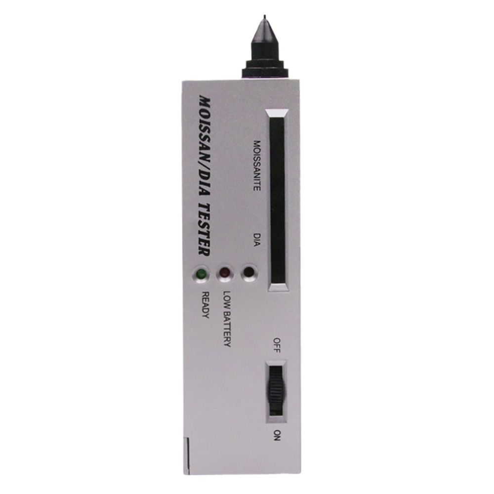 Portable LED Indicator Moissanite Diamond Tester Pen, High Accuracy Handheld Gemstone Identification Tool For Jewelers Hobbyist Jewelry Inspection