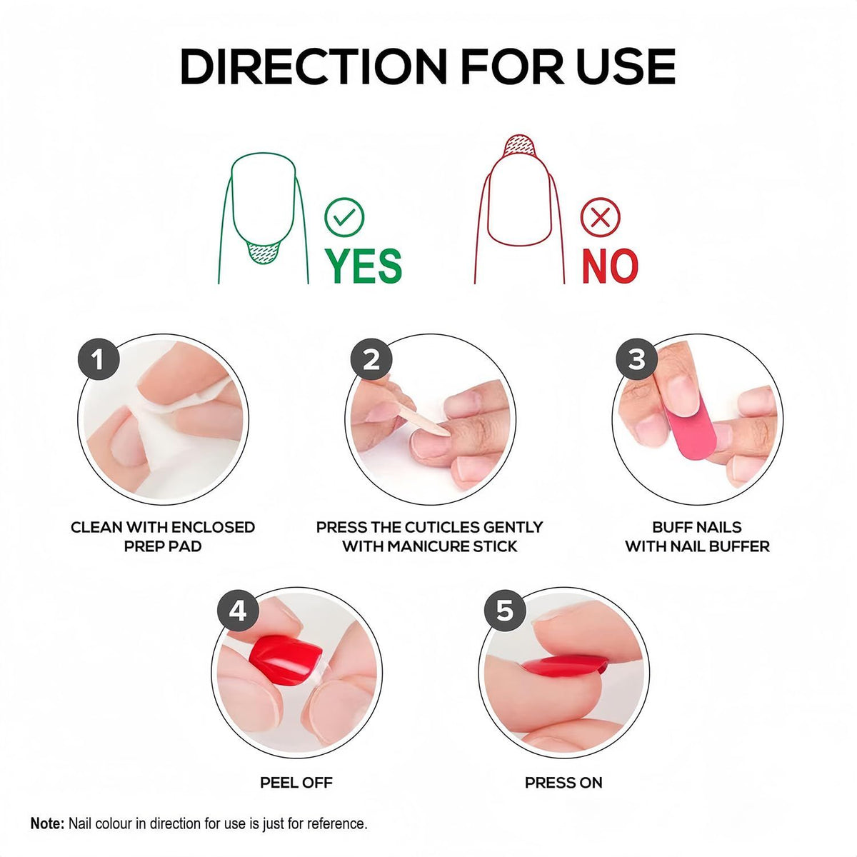 24pcsPress-On Nails for Everyday Wear & Special Occasions – Easy, No-Salon Manicure Solution (light pink)