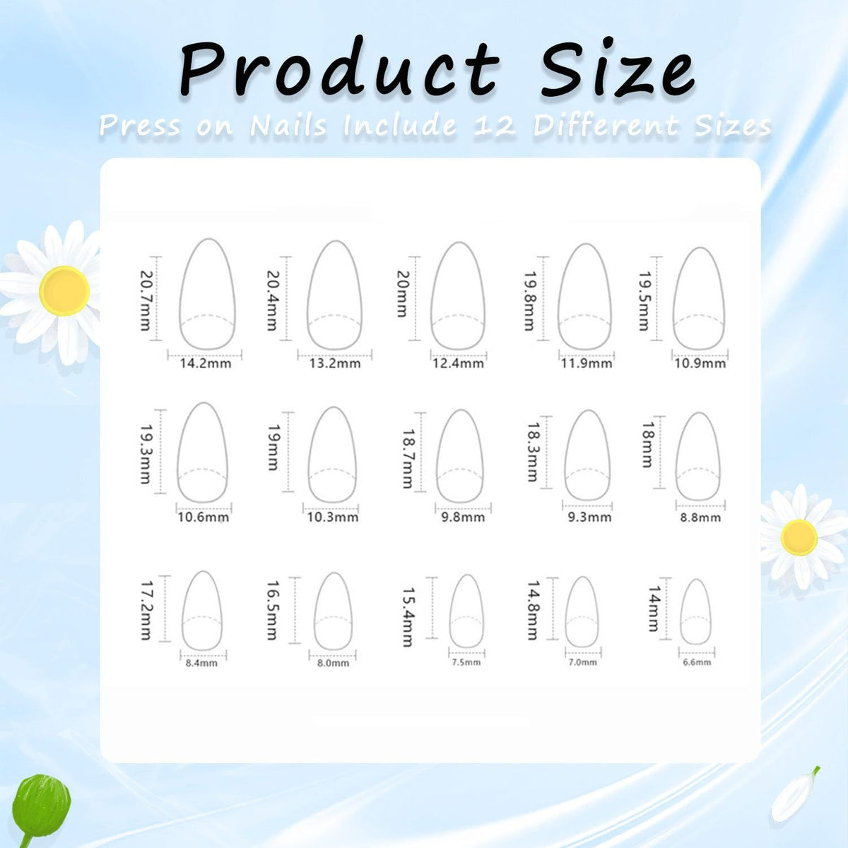 24pcsPress-On Nails for Daily Wear, Parties & Special Occasions, Easy Application & Long-Lasting (Light Pink)