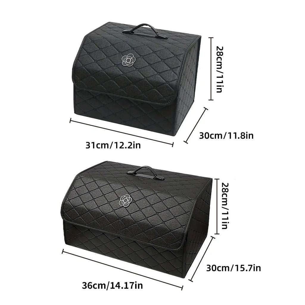 Instantly Organize Your Messy Car Boot – Large Collapsible Trunk Organiser