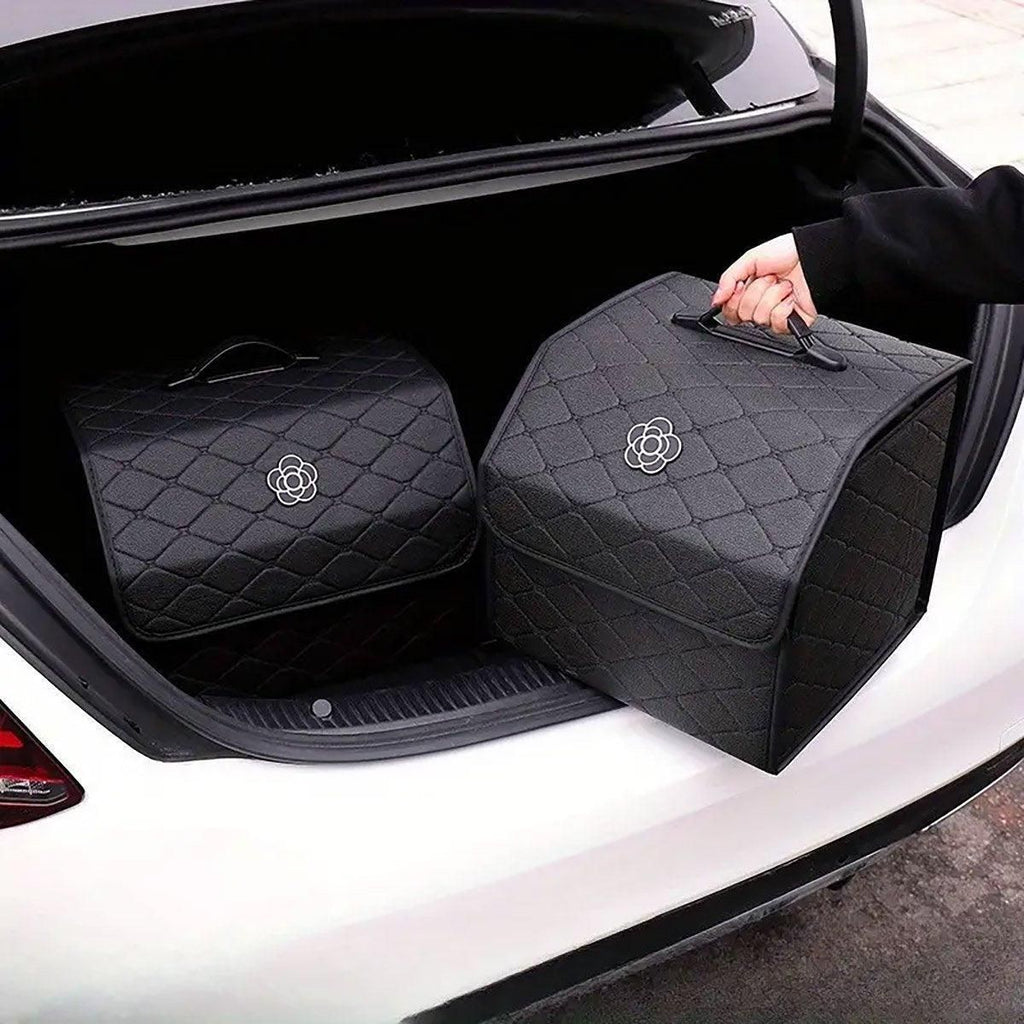 Instantly Organize Your Messy Car Boot – Large Collapsible Trunk Organiser
