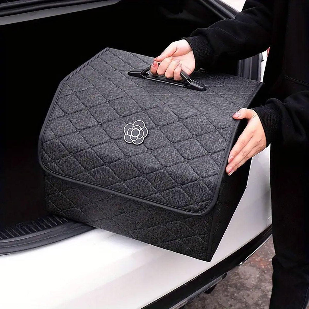 Instantly Organize Your Messy Car Boot – Large Collapsible Trunk Organiser
