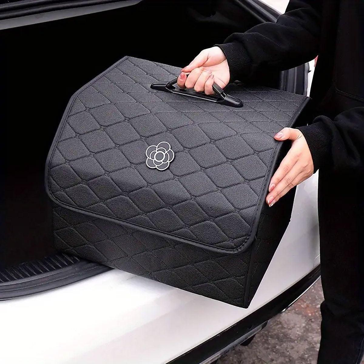 Instantly Organize Your Messy Car Boot – Large Collapsible Trunk Organiser