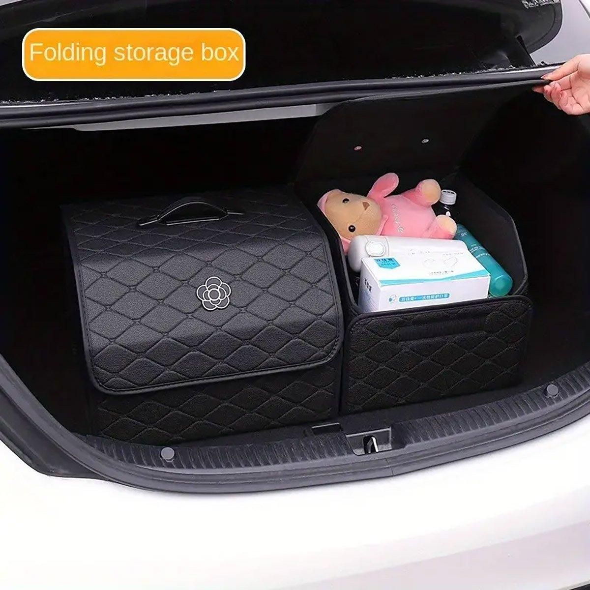 Instantly Organize Your Messy Car Boot – Large Collapsible Trunk Organiser